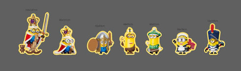 『ミニオンズ』001_Mokoo シリーズ01 ミニオンズ・イン・ディスガイズ【BOX】